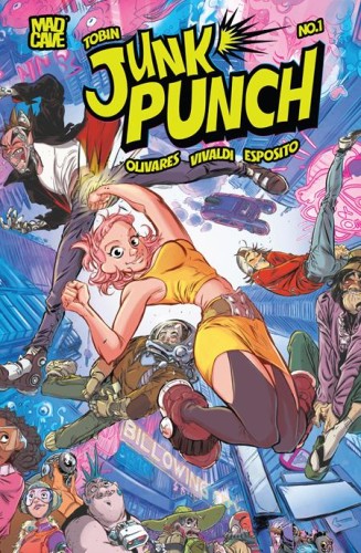 JUNK PUNCH #1 (OF 5) CVR A CARLOS JAVIER OLIVARES