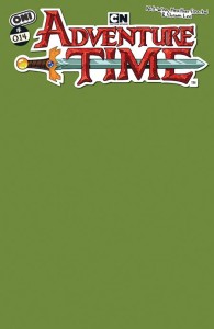 ADVENTURE TIME (2025) #14 CVR C BETTY GROF GREEN BLANK SKETCH VAR