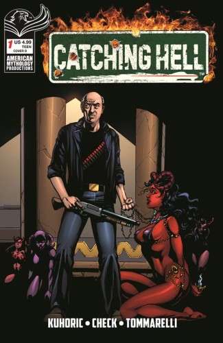 CATCHING HELL FEAT REGGIE BANNISTER #1 CVR D BUZ HASSON VAR