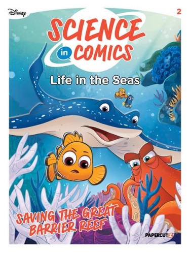 DISNEY SCIENCE IN COMICS TP LIFE IN THE SEAS (9781545826805)