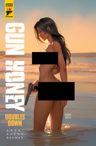 GUN HONEY DOUBLES DOWN #1 (OF 4) CVR E RARE TEMPTER WRAPAROUND NUDE BAGGED VAR