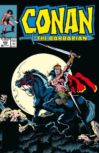CONAN THE BARBARIAN THE ORIGINAL COMICS OMNIBUS VOL 08 DIRECT MARKET EDITION ARMANDO GIL CVR (9781806180462)