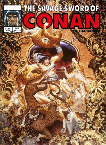 SAVAGE SWORD OF CONAN ORIGINAL COMICS OMNIBUS VOL 08 REGULAR EDITION STEPHEN HICKMAN (9781806180530)