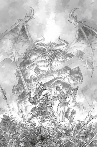 DIABLO DAWN OF HATRED #3 (OF 4) CVR E ALAN QUAH INKS CARDSTOCK VAR