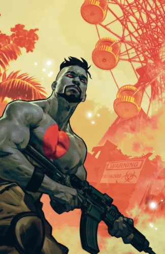 VALIANT BEYOND: BLOODSHOT #4-MAN MADE HELL #1 VAR D (TOMASELLI FULL ART)