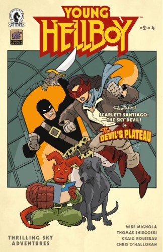 YOUNG HELLBOY: THRILLING SKY ADVENTURES #2 (CVR A) (CRAIG ROUSSEAU)