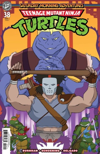 TEENAGE MUTANT NINJA TURTLES: SATURDAY MORNING ADVENTURES #38 CVR A (SCHOENING)
