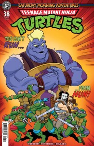 TEENAGE MUTANT NINJA TURTLES: SATURDAY MORNING ADVENTURES #38 VAR B (HAZOURI)