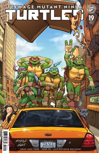 TEENAGE MUTANT NINJA TURTLES #19 VAR D (MERT)
