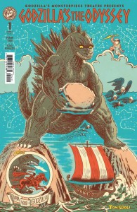 GODZILLAS MONSTERPIECE THEATRE PRESENTS: GODZILLAS THE ODYSSEY CVR A (SCIOLI)