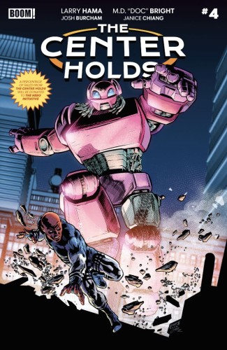 THE CENTER HOLDS #4 B VAR (DRESSED, BANKS)