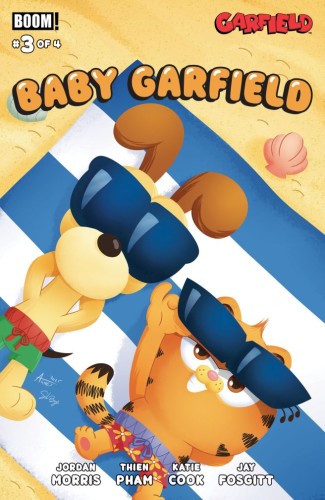 BABY GARFIELD #3 A MAIN (DRESSED, GARBOWSKA)