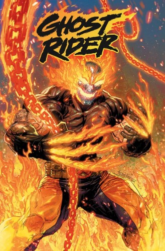 GHOST RIDER BY BENJAMIN PERCY OMNIBUS RYAN STEGMAN CVR [DM ONLY] HC (9781302966683)