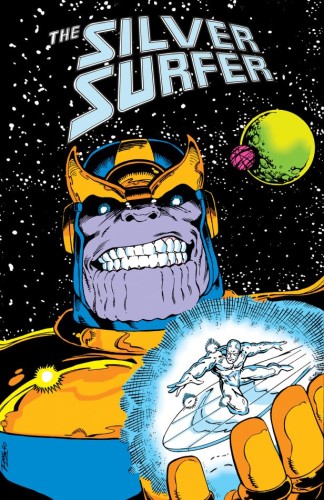 SILVER SURFER: THE INFINITY GAUNTLET OMNIBUS RON LIM MARVEL AGE CVR [DM ONLY] HC (9781302969844)