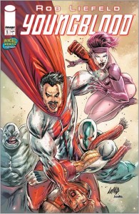 YOUNGBLOOD #5 CVR G ROB LIEFELD INVINCIBLE TEAM UP VAR