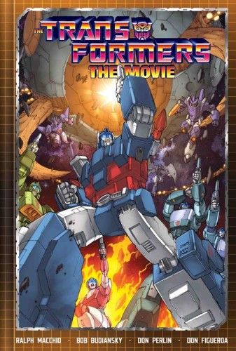 TRANSFORMERS THE MOVIE DELUXE EDITION HC DIRECT MARKET EXCLUSIVE DOM FIGUEROA & JOSH BURCHAM CVR (9781534332119)