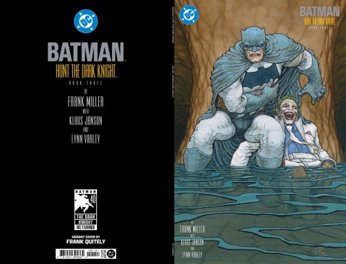 BATMAN THE DARK KNIGHT RETURNS #3 (OF 4) FACSIMILE EDITION CVR C FRANK QUITELY CARD STOCK VAR