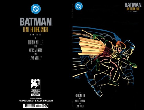 BATMAN THE DARK KNIGHT RETURNS #3 (OF 4) FACSIMILE EDITION CVR D FRANK MILLER CARD STOCK VAR