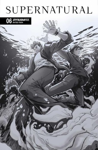 SUPERNATURAL #6 CVR F INC 1:10 ALFREDO CARDONA LINE ART VAR