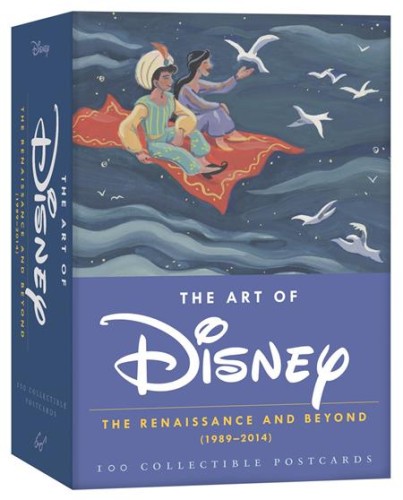 DISNEY THE ART OF DISNEY THE RENAISSANCE AND BEYOND 1989-2014 100 COLLECTIBLE POSTCARDS (9781452122304)