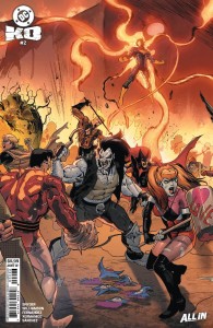 DC K.O. #2 (OF 5) 2nd PTG Second Printing Cvr B Javi Fernandez Connecting Card Stock Var