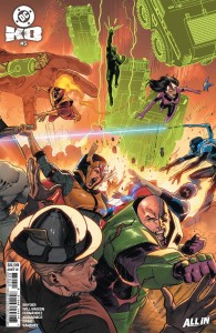 DC K.O. #5 (OF 5) 2nd PTG Second Printing Cvr B Javier Fernandez Connecting Card stock Var