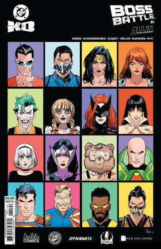 DC K.O. BOSS BATTLE #1 (ONE SHOT) 2nd PTG Second Printing Cvr B Dan Mora Card Stock Var