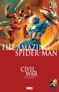 AMAZING SPIDER-MAN #28 ROD REIS CIVIL WAR CELEBRATION VAR