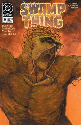 SWAMP THING 1989 #1 (OF 4) CVR B MICHAEL ZULLI CARD STOCK VAR