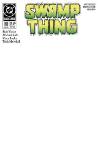 SWAMP THING 1989 #1 (OF 4) CVR C BLANK CARD STOCK VAR