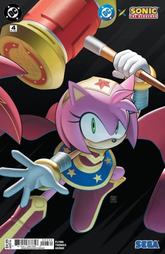 DC X SONIC THE HEDGEHOG #4 (OF 5) 2nd PTG Second Printing