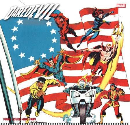 DAREDEVIL #1 50 COPY SAL BUSCEMA BICENTENNIAL CALENDAR HIDDEN GEM VAR