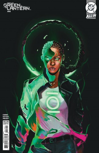 ABSOLUTE GREEN LANTERN #14 CVR B TAJ TENFOLD CARD STOCK VAR