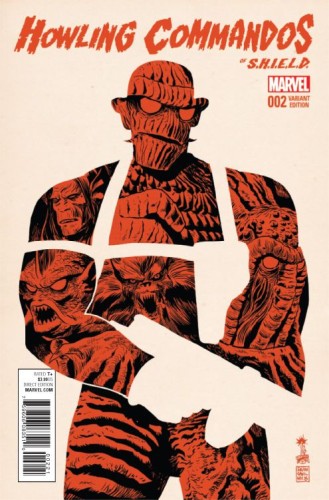 HOWLING COMMANDOS OF SHIELD #2 FRANCAVILLA VAR