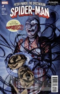 PETER PARKER SPECTACULAR SPIDER-MAN #4 VENOMIZED VAR