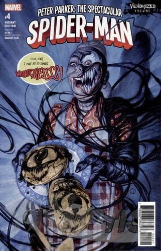 PETER PARKER SPECTACULAR SPIDER-MAN #4 VENOMIZED VAR