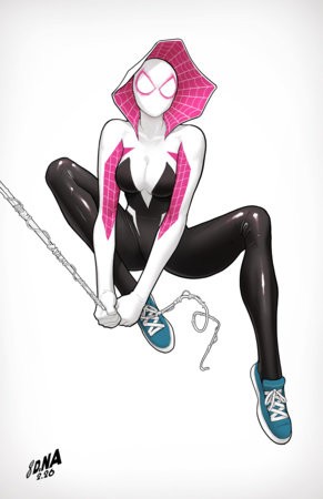 AMAZING SPIDER-MAN #26 50 COPY DAVID NAKAYAMA COLOR BLOCK WHITE VIRGIN VARIANT [DS]