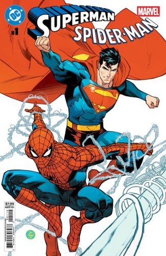 DC MARVEL SUPERMAN SPIDER-MAN #1 (ONE SHOT) 2ND PTG Second Printing Cvr A Dan Mora