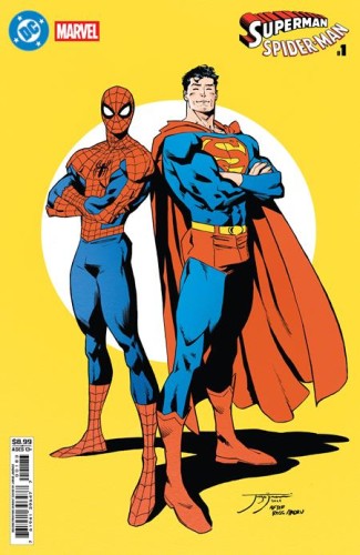 DC MARVEL SUPERMAN SPIDER-MAN #1 (ONE SHOT) 2ND PTG Second Printing Cvr B Jorge Jimenez Card Stock Var