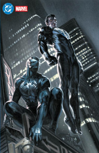 DC MARVEL SUPERMAN SPIDER-MAN #1 (ONE SHOT) 2ND PTG Second Printing Cvr D Gabriele Dell'Otto Foil Card Stock Var