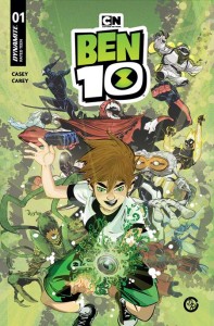 BEN 10 #1 CVR O INC 1:50 SIGNED EDITION BY MAN OF ACTION TEAM VAR