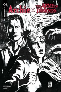 ARCHIE X ARMY OF DARKNESS #4 CVR K FRANCESCO FRANCAVILLA LINE ART VAR