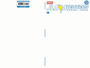 JLA/AVENGERS #1 FACSIMILE EDITION BLANK COVER VAR