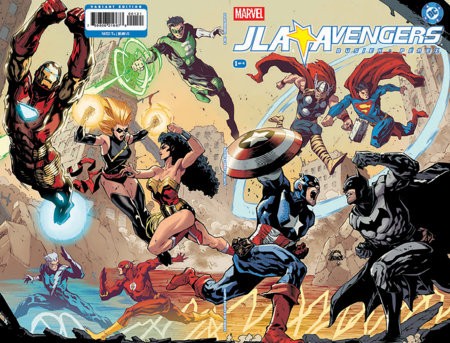 JLA/AVENGERS #1 FACSIMILE EDITION RYAN STEGMAN VAR
