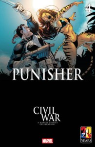 PUNISHER #4 GEOFF SHAW CIVIL WAR CELEBRATION VAR