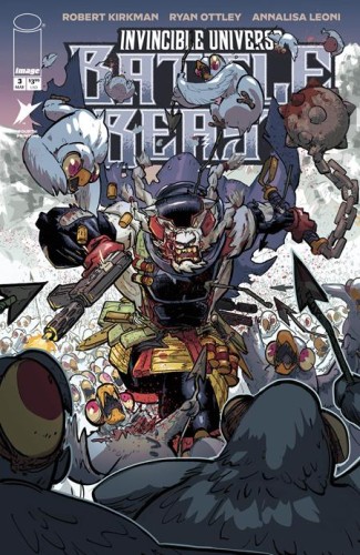 INVINCIBLE UNIVERSE BATTLE BEAST #3 4TH PTG