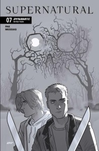 SUPERNATURAL #7 CVR J JOHN AMOR LINE ART VAR