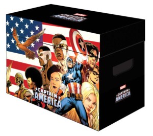 MARVEL GRAPHIC COMIC BOX: CAPTAIN AMERICA (PUDŁO NA KOMIKSY)