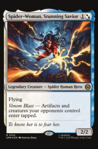 AMAZING SPIDER-MAN: SPIDER-VERSITY #2 JUSTYNA DURA MAGIC: THE GATHERING VAR