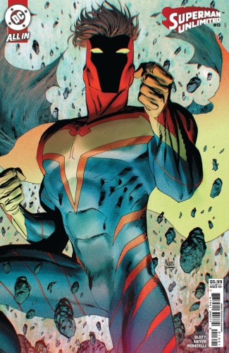 SUPERMAN UNLIMITED #13 CVR B GUILLEM MARCH CARD STOCK VAR (THE REIGN OF THE SUPERBOYS)